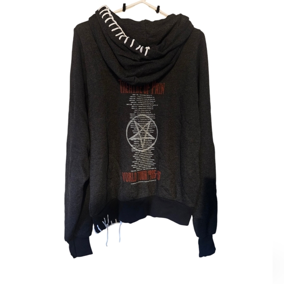 Lauren Moshi Trina Motley Crue hoodie - Picture 7 of 14